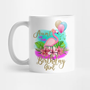 aunt of the birthday girl Mug